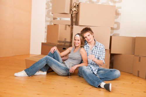 Removal van prepared for a quick same day move in Tooting
