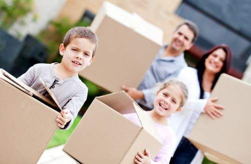 Moving truck used for residential and business transport around Tooting