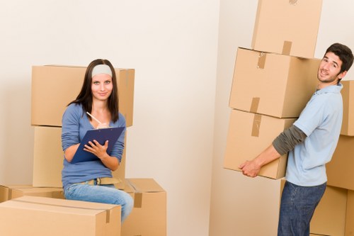 Careful furniture transport during removals in Tooting